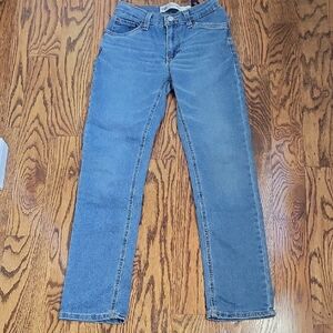 Levi's Slim Fit Straight Leg Blue Jeans